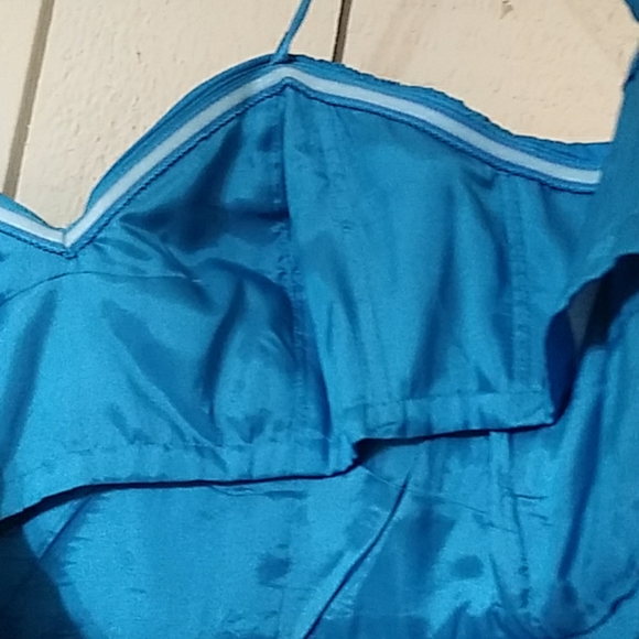 BNWT Strapless Peacock Blue Formal - Picture 7 of 8